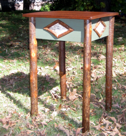 Hickory and Birch Night Stand